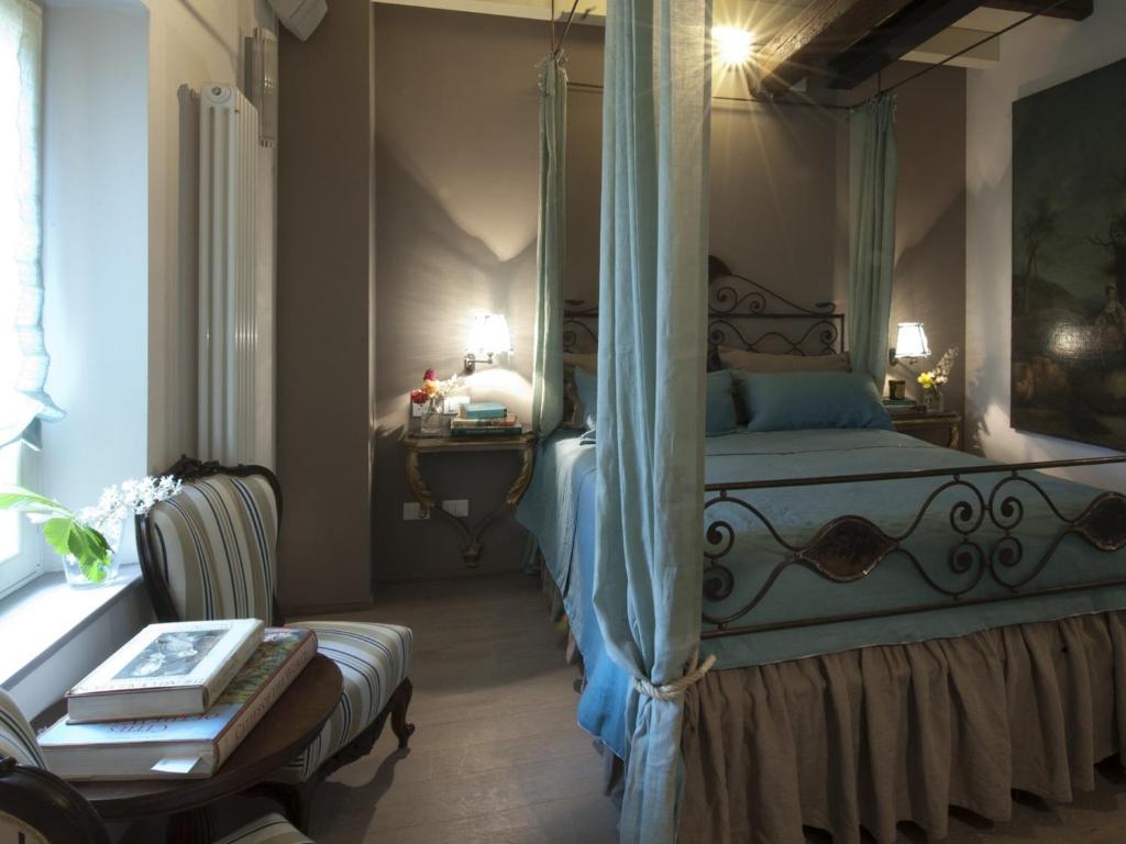 Двухместный (Двухместный номер Делюкс с 1 кроватью) загородного отеля Casa Fluò Relais, Болонья
