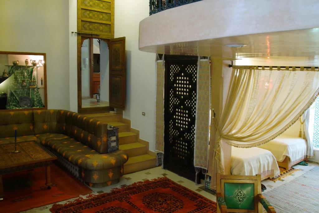 Апартаменты (Двухуровневые апартаменты с террасой), Riad Dar Ziryab