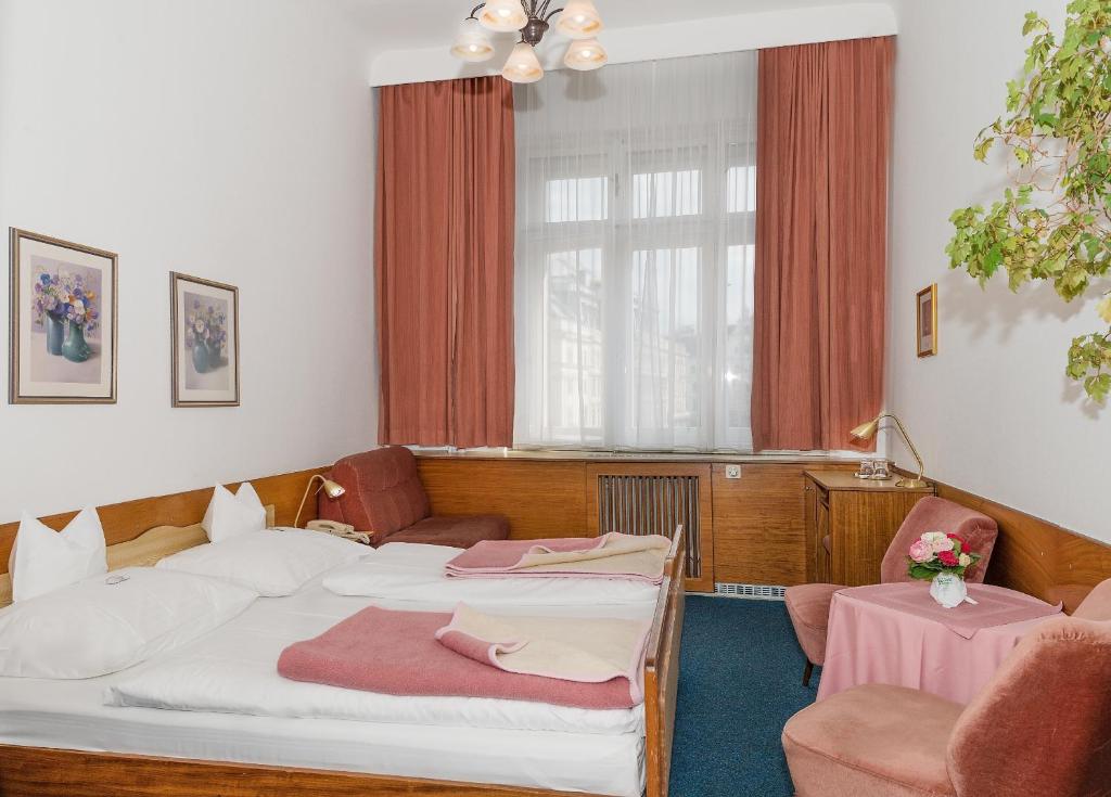 Двухместный (Двухместный номер эконом-класса с 1 кроватью или 2 отдельными кроватями) гостевого дома Pension Neuer Markt, Вена