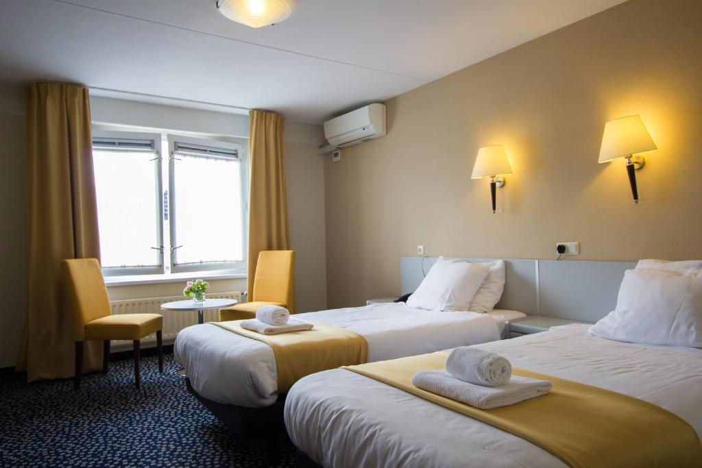Двухместный (Стандартный двухместный номер с 2 отдельными кроватями) отеля Hotel Epping, Утрехт