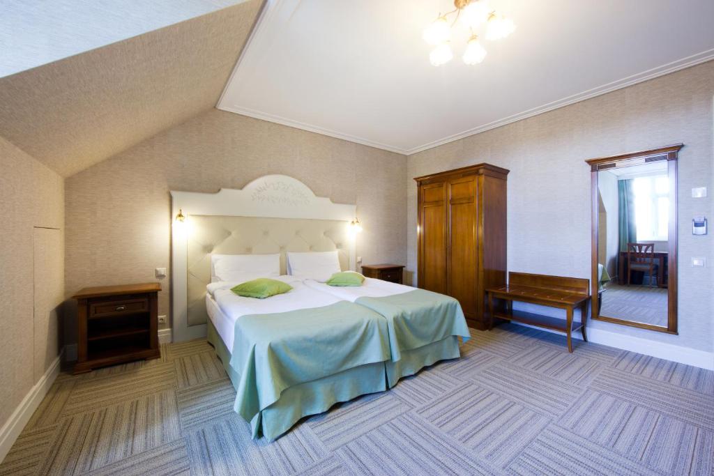 Двухместный (Стандартный двухместный номер с 1 кроватью или 2 отдельными кроватями) отеля Skrunda Manor, Кулдига
