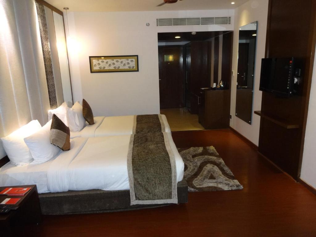 Двухместный (Club  Double or Twin Room with City View) отеля Daspalla Hyderabad, Хайдарабад