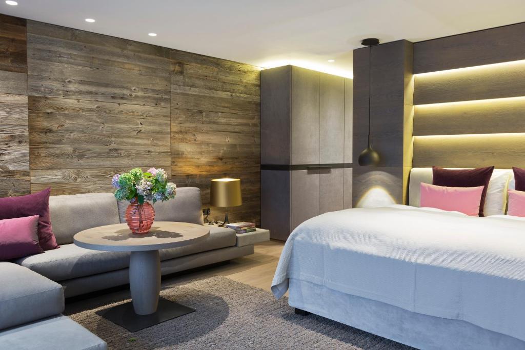 Двухместный (Двухместный номер «Премиум» с 1 кроватью - Junior) отеля ElisabethHotel Premium Private Retreat, Майрхофен