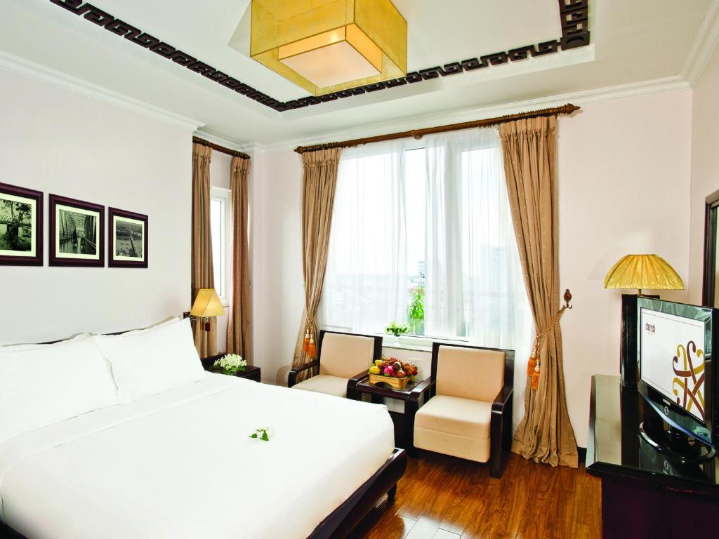 Двухместный (Двухместный номер с 1 кроватью и видом на город) отеля Cherish Hue Hotel, Хюэ