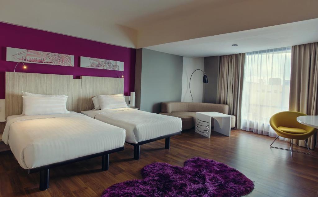 Двухместный (Двухместный номер «Гранд» Делюкс с 2 отдельными кроватями) отеля Mercure Convention Center Ancol, Джакарта