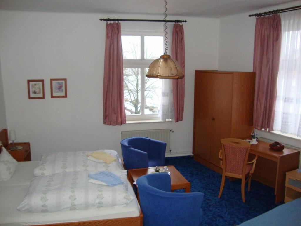Двухместный (Стандартный двухместный номер с 1 кроватью) отеля Haus am Pfaffenteich, Шверин