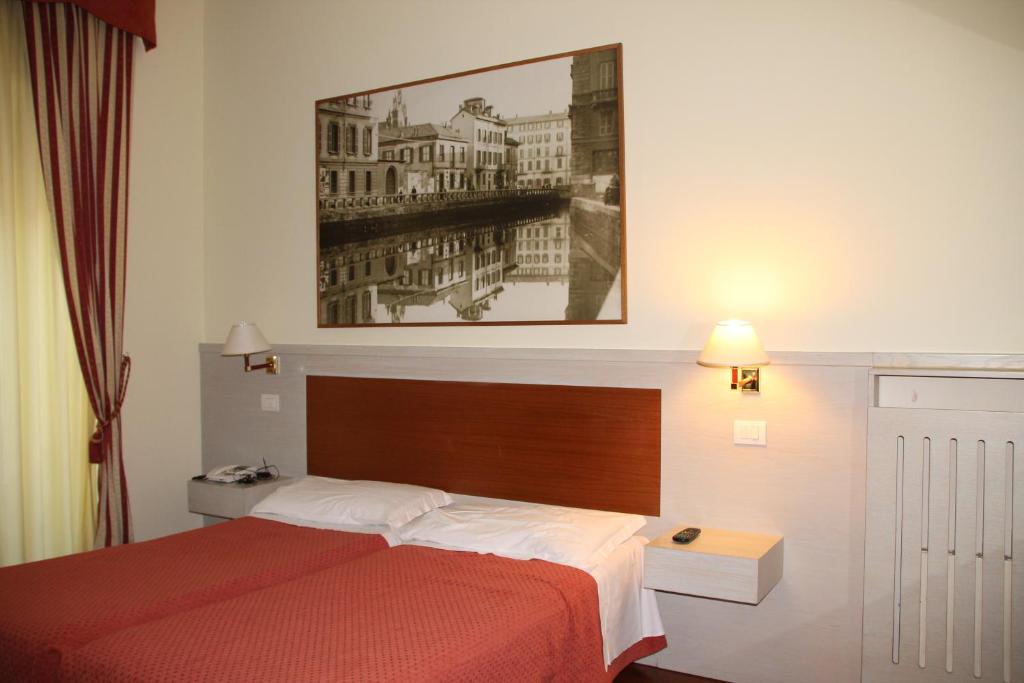 Двухместный (Двухместный номер с 2 отдельными кроватями) отеля Hotel Rio, Милан