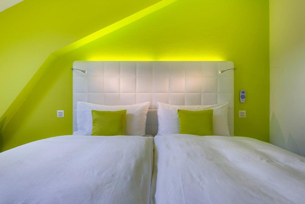 Двухместный (Двухместный номер эконом-класса с 2 отдельными кроватями) отеля Hotel City Inn, Базель