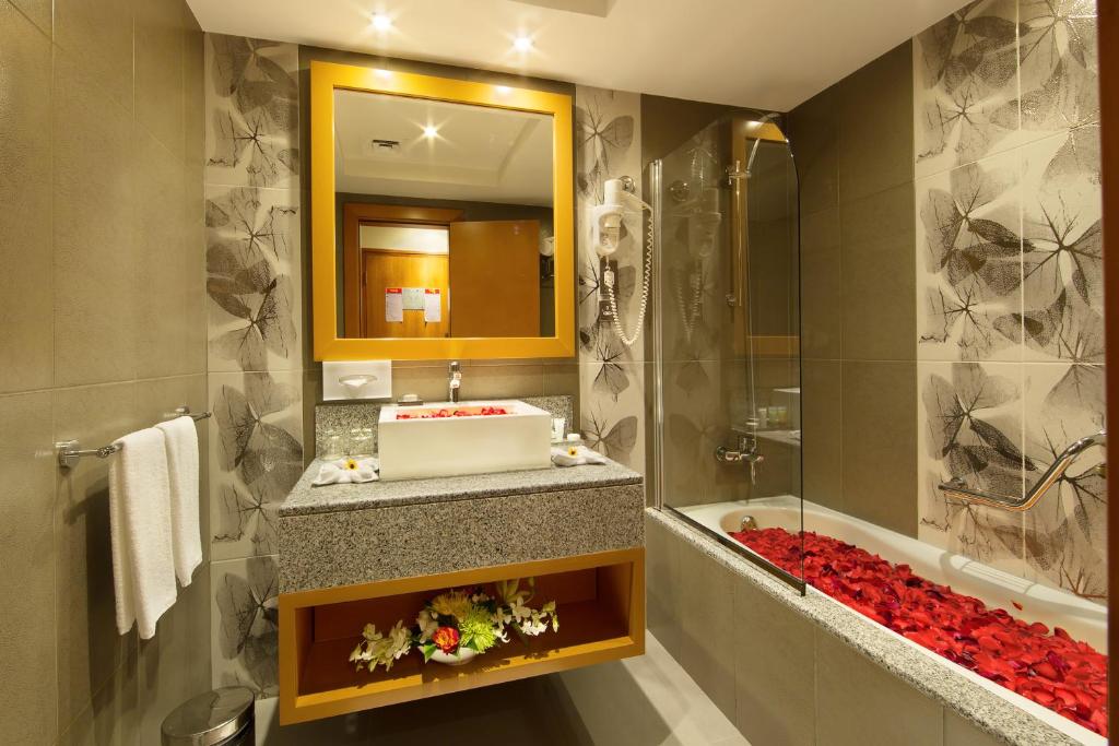 Двухместный (Представительский двухместный номер с 1 кроватью) отеля Sun & Sky Al Rigga Hotel, Дубай
