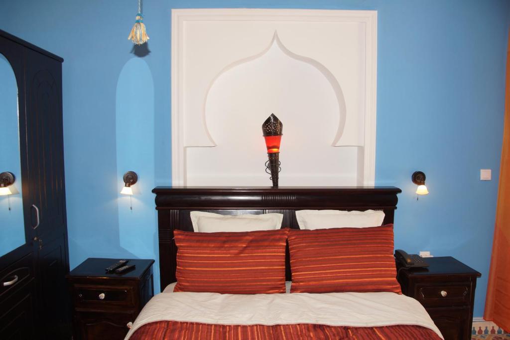 Двухместный (Двухместный номер с 1 кроватью и балконом) гостевого дома Riad Ksar El Jadida Maroc, Эль-Джадида