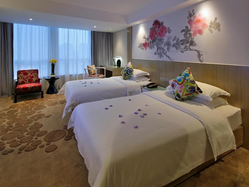 Двухместный (Специальное летнее предложение - Номер Делюкс) отеля Paco Business Hotel Bejing Road Branch, Гуанчжоу