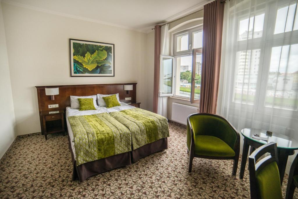 Двухместный (Двухместный номер с 1 кроватью или 2 отдельными кроватями) отеля Hotel Starka, Ополе