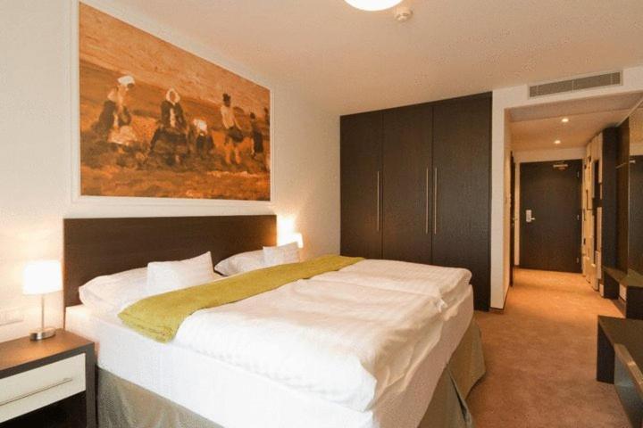Двухместный (Двухместный номер Делюкс с 1 кроватью или 2 отдельными кроватями) отеля Hotel Mousson, Михаловце
