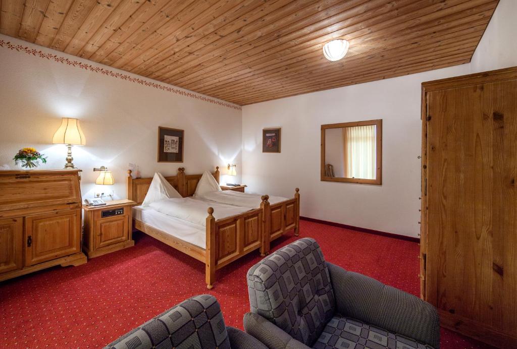 Двухместный (Двухместный номер с 1 кроватью) отеля Waldhotel National Superior, Ароза