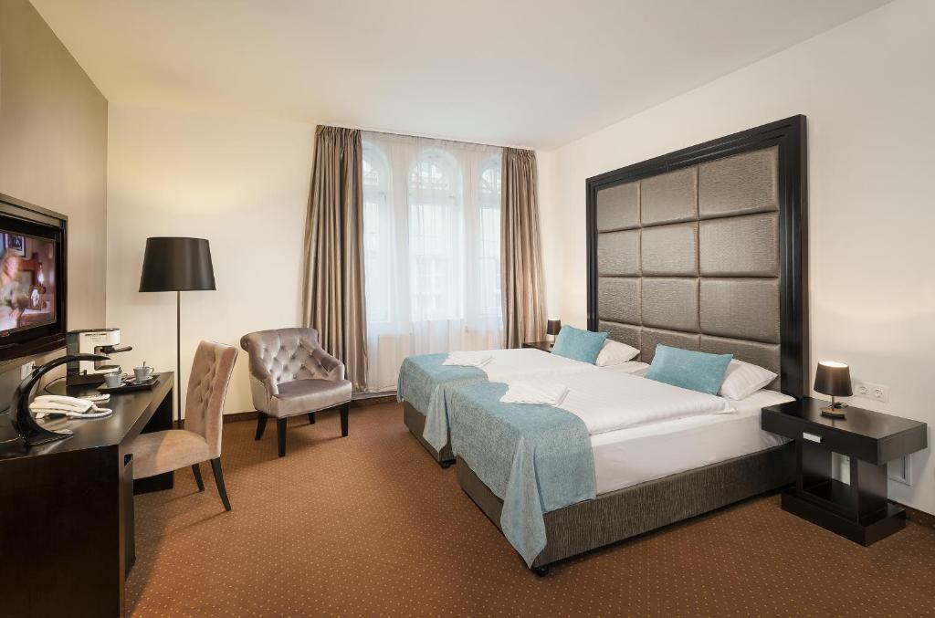 Двухместный (Двухместный номер с 1 кроватью или 2 отдельными кроватями) отеля Bastion Hotel Budapest, Будапешт