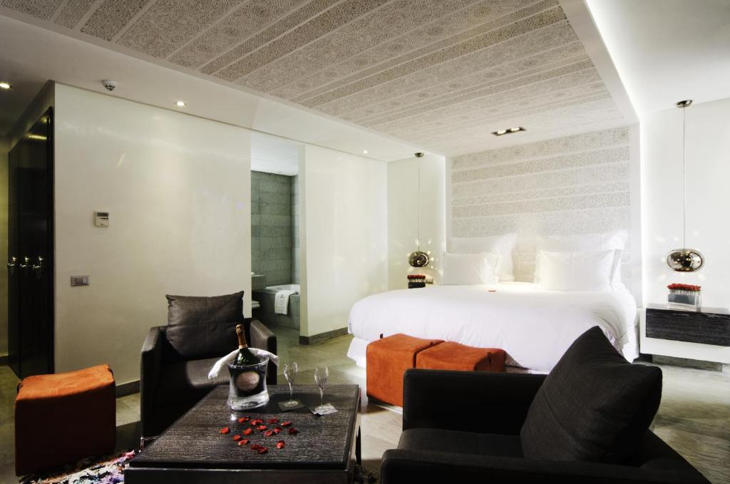 Двухместный (Двухместный номер Делюкс с 1 кроватью или 2 отдельными кроватями) отеля Cesar Resort & Spa, Марракеш