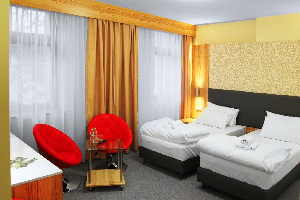 Двухместный (Двухместный номер с 2 отдельными кроватями) отеля Hotel Przy Baszcie, Легница