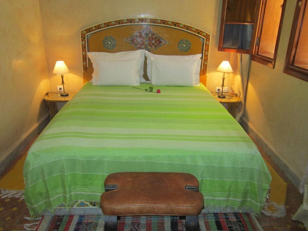 Двухместный (Двухместный номер Ouarzazatia) отеля Riad Dar Alia, Рабат