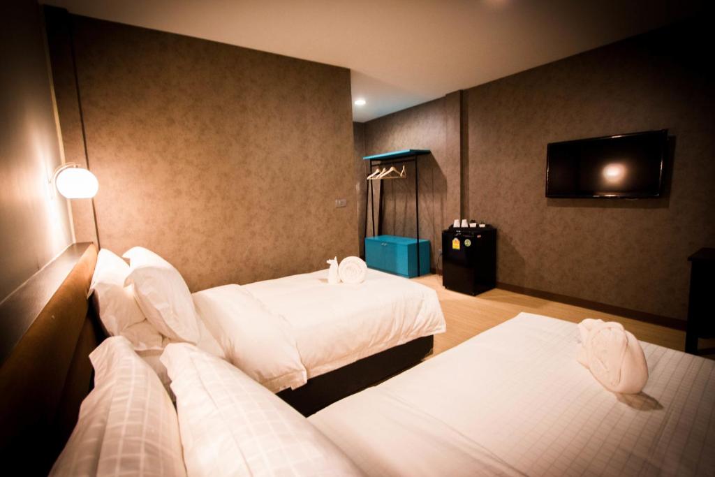 Двухместный (Улучшенный двухместный номер с 1 кроватью или 2 отдельными кроватями) отеля C U Inn Bangkok, Бангкок
