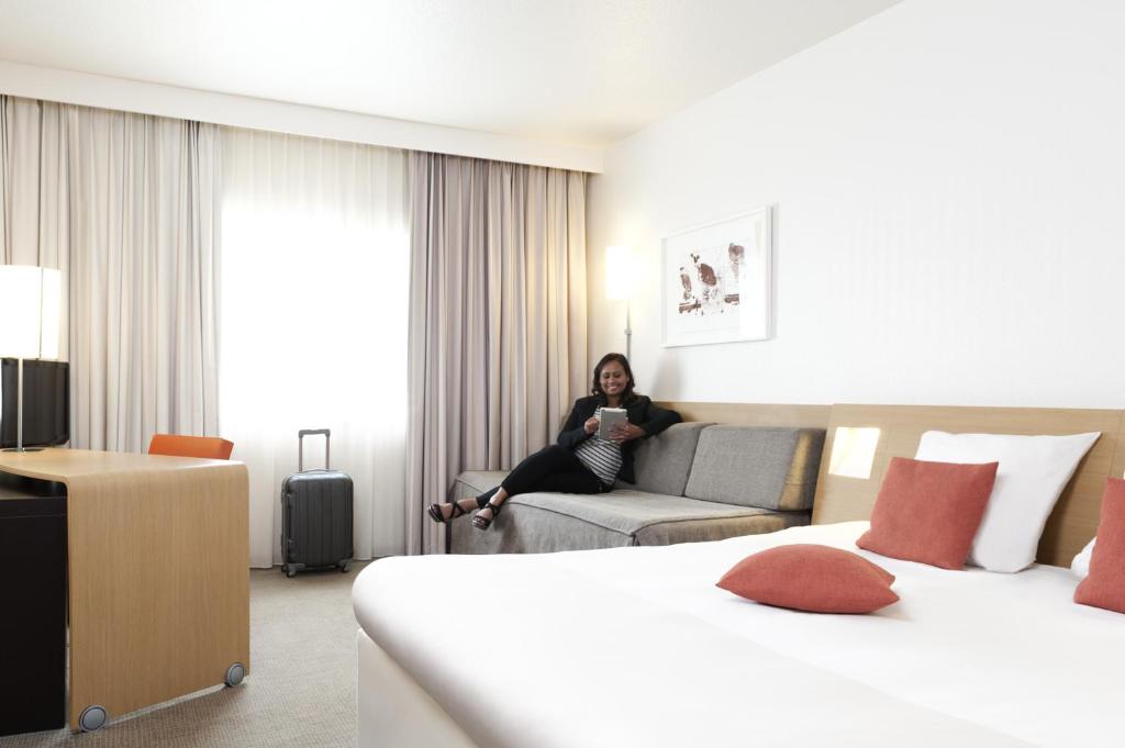 Двухместный (Стандартный двухместный номер с 1 кроватью) отеля Novotel Brugge Centrum, Брюгге
