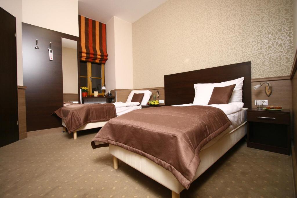 Двухместный (Стандартный двухместный номер с 2 отдельными кроватями) отеля Central Hotel 21, Будапешт