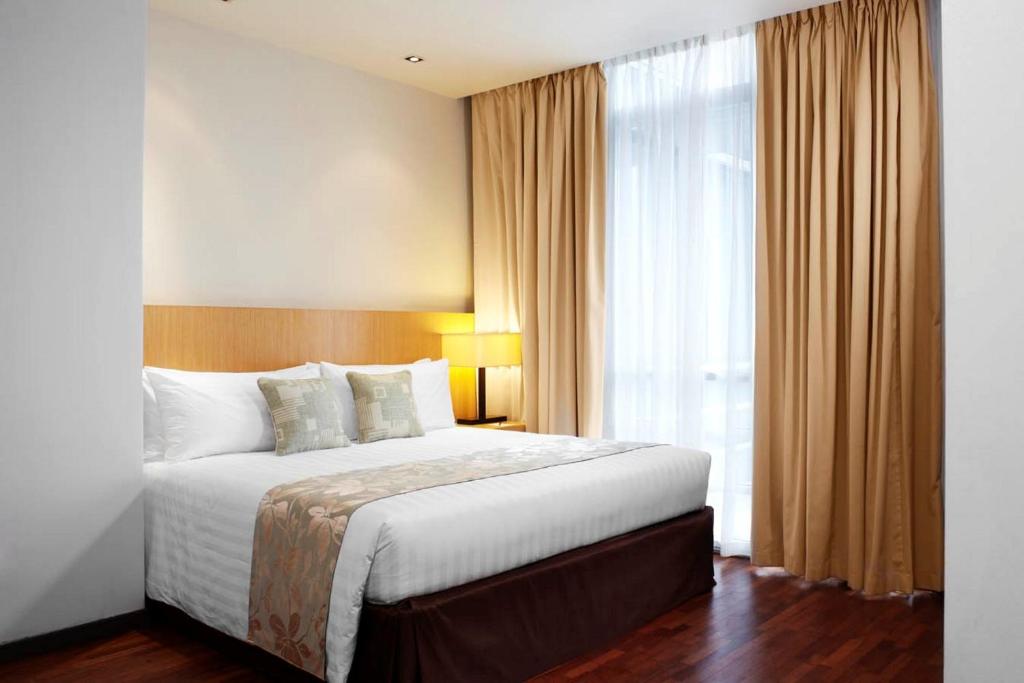 Сьюит (Люкс Премьер с 1 спальней) отеля PARKROYAL Serviced Suites Kuala Lumpur, Куала-Лумпур