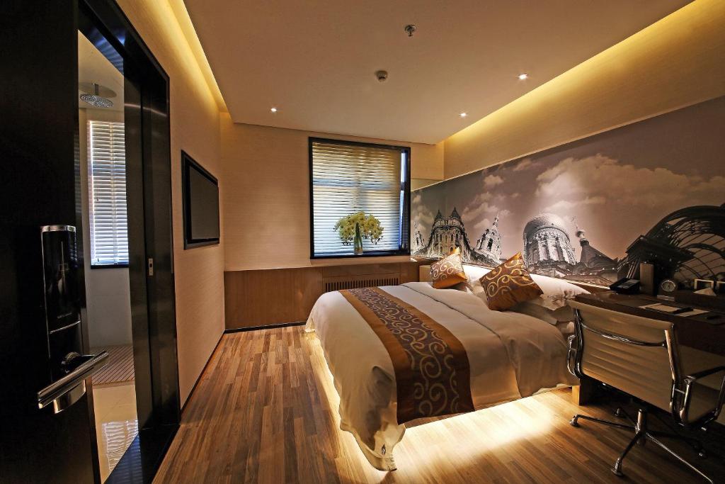 Двухместный (Двухместный номер бизнес-класса с 1 кроватью) отеля Harbin Kai Rui Hotel, Харбин