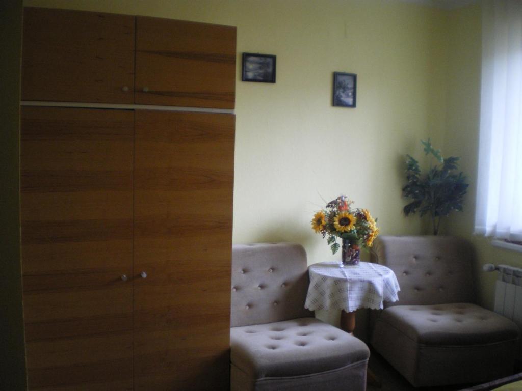Двухместный (Двухместный номер с 1 кроватью) семейного отеля Gästehaus Eva, Нова Лесна