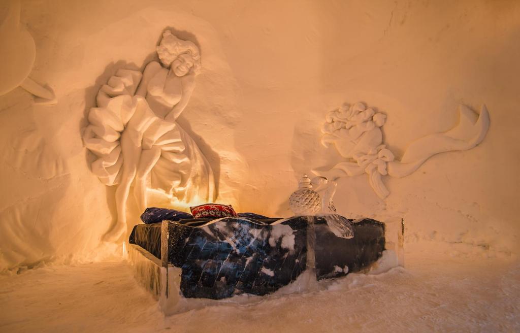 Двухместный (Двухместный номер Snow с 1 кроватью) отеля Kirkenes Snowhotel, Киркенес