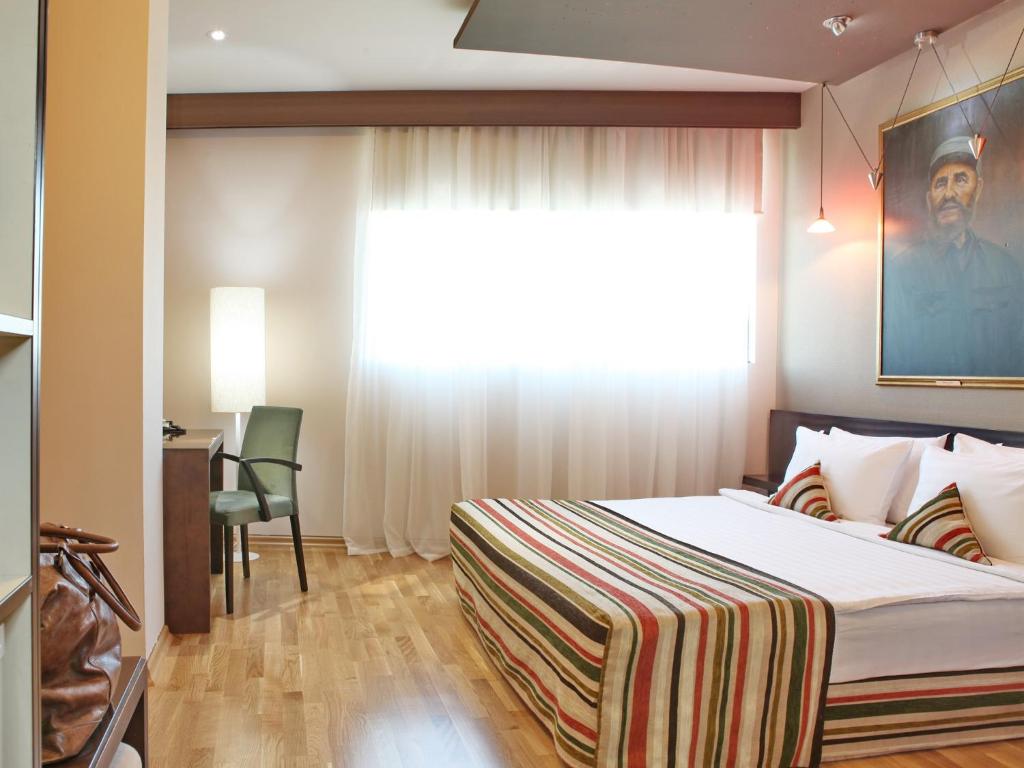 Двухместный (Стандартный двухместный номер с 1 кроватью или 2 отдельными кроватями) отеля Design Hotel Mr. President, Белград