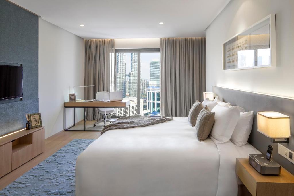 Апартаменты (Номер Делюкс с 1 спальней) апарт-отеля Fraser Residence Kuala Lumpur, Куала-Лумпур
