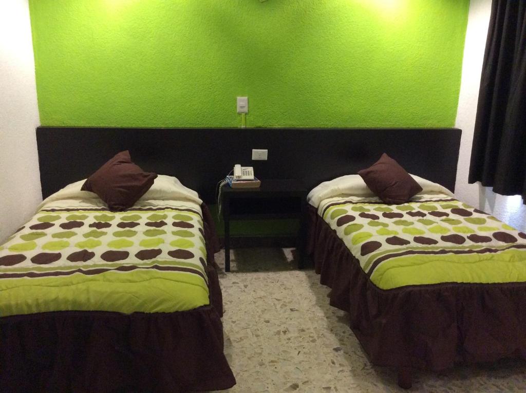 Двухместный (Двухместный номер с 2 отдельными кроватями) отеля Hotel y Restaurante Ritz de Tabasco, Вильяэрмоса