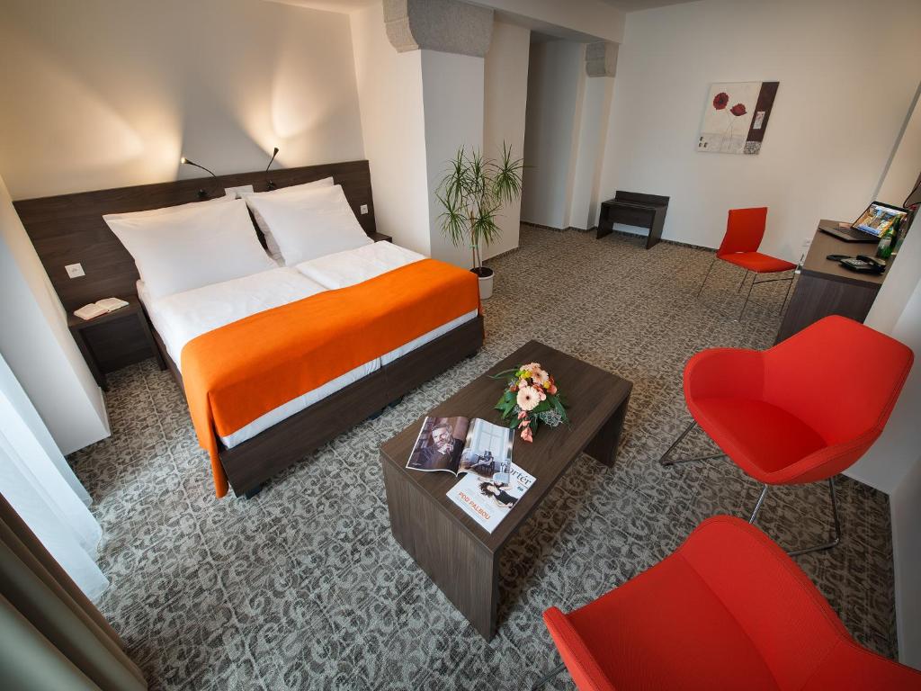 Двухместный (Двухместный номер с 2 отдельными кроватями) отеля EA Business Hotel Jihlava, Йиглава
