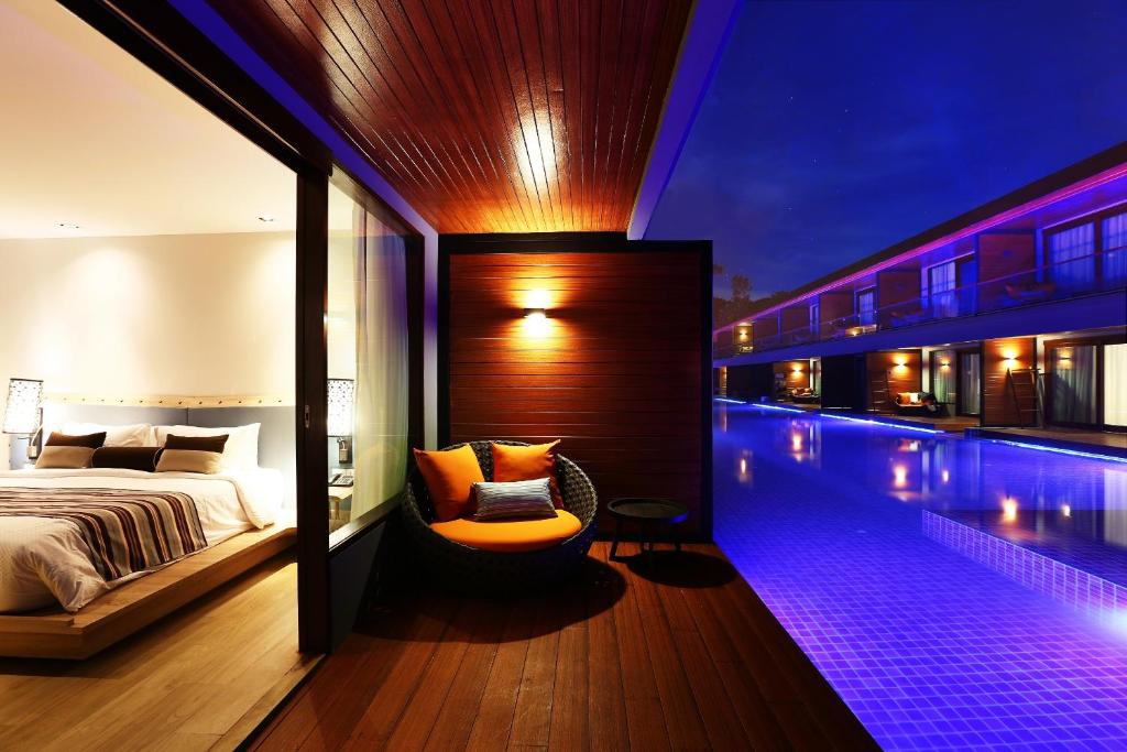 Двухместный (Двухместный номер Делюкс с 1 кроватью или 2 отдельными кроватями, доступ к бассейну) курортного отеля AKIRA Lipe Resort, Ко-Липе
