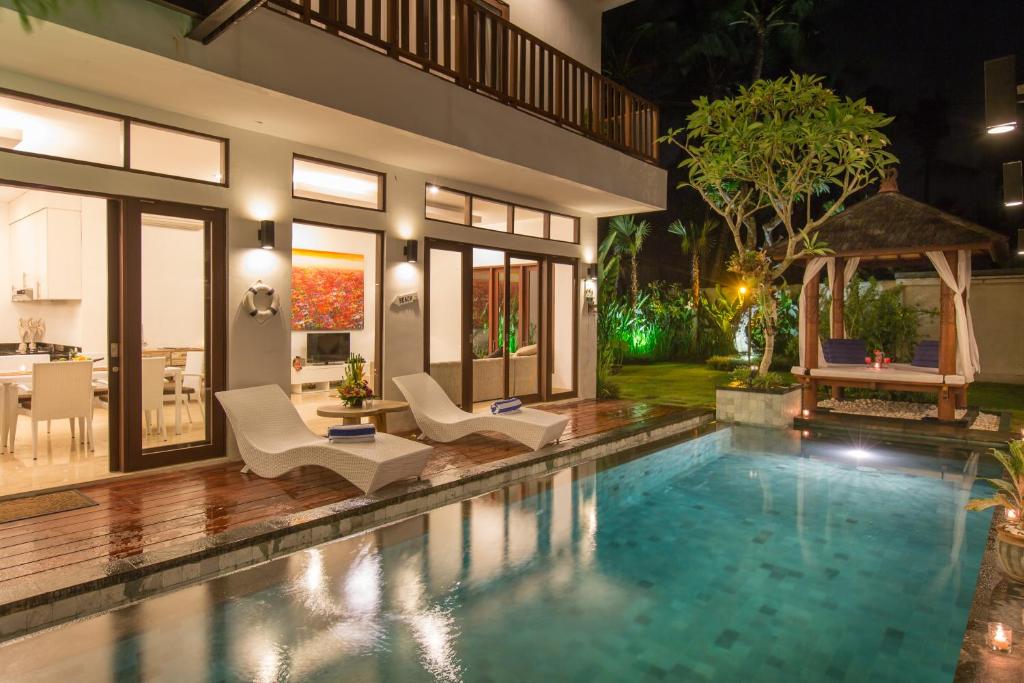 Вилла (Вилла с собственным бассейном) виллы Villa Club Corner Residence by Nagisa Bali, Чангу