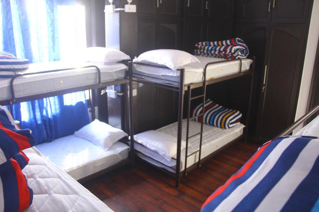 Номер (Кровать в общем номере для мужчин и женщин с 10 кроватями) хостела The Madpackers Hostel, Нью-Дели