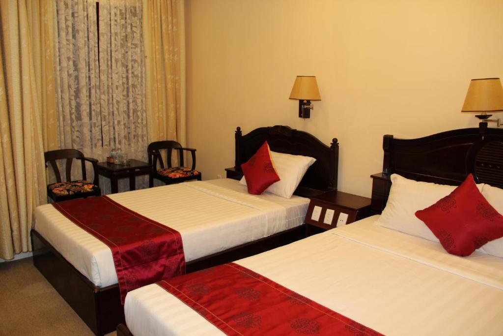 Двухместный (Двухместный номер с 1 кроватью или номер с 2 отдельными кроватями с видом на сад) курортного отеля GM Doc Let Beach Resort & Spa, Нячанг