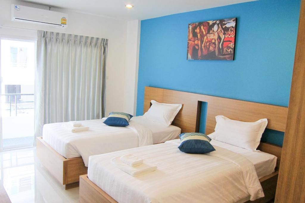 Двухместный (Улучшенный двухместный номер с 2 отдельными кроватями) отеля Krabi Cinta House, Краби