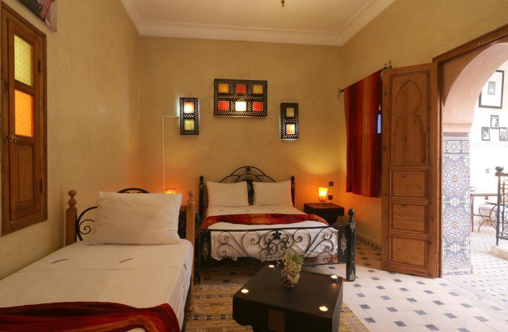 Двухместный (Стандартный двухместный номер с 1 кроватью) отеля Riad Maissoun, Марракеш