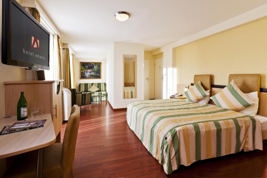 Двухместный (Стандартный двухместный номер с 1 кроватью) отеля Hotel Amaris, Ольтен