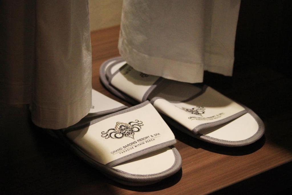 Двухместный (Номер Делюкс с выходом к бассейну) отеля Grand Barong Resort, Кута