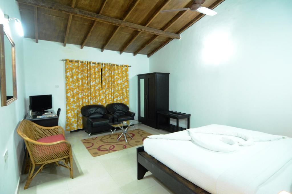 Двухместный (Улучшенный двухместный номер с 1 кроватью или 2 отдельными кроватями) курортного отеля Silver Sands Sunshine - Angaara, Кандолим