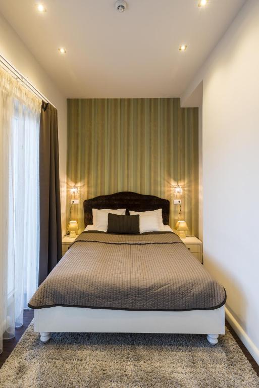 Двухместный (Стандартный двухместный номер с 1 кроватью или 2 отдельными кроватями) отеля Hotel Szavija, Сегед