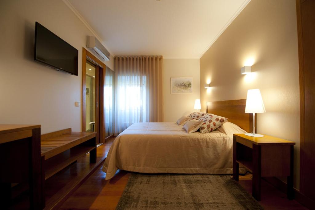 Двухместный (Двухместный номер с 1 кроватью или 2 отдельными кроватями) отеля Hotel Casa da Nora, Лейрия