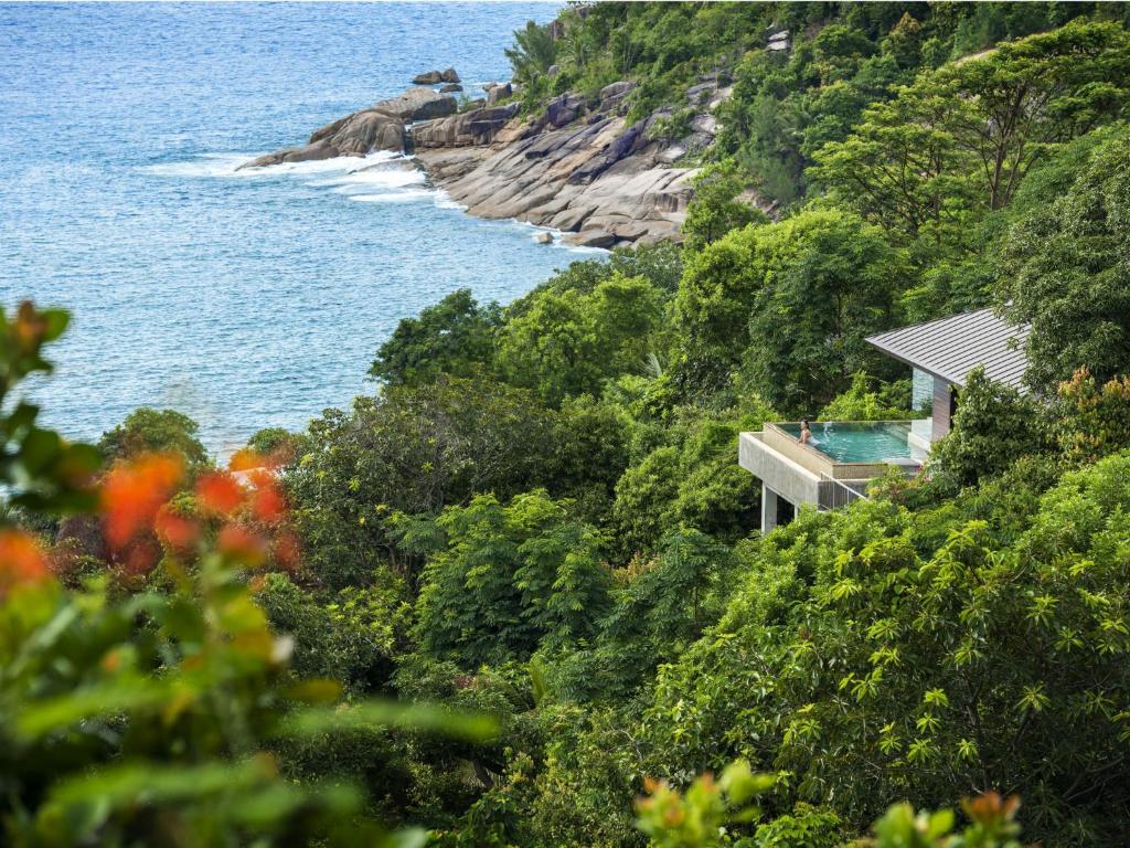 Вилла (Вилла с видом на океан - Вершина холма) курортного отеля Four Seasons Resort Seychelles, Такамака