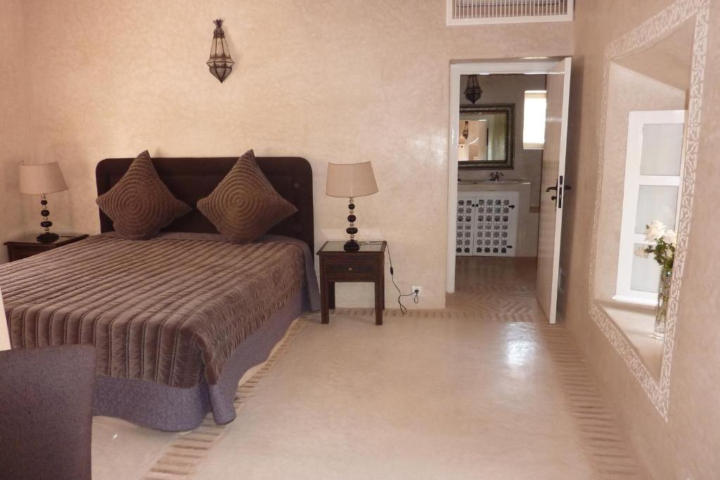 Двухместный (Улучшенный двухместный номер с 1 кроватью) отеля Domaine Villa Talaa Resort, Тарудант