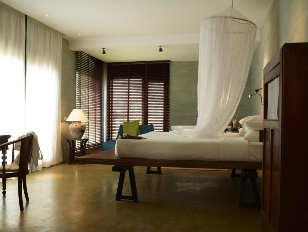 Двухместный (Двухместный номер с 1 кроватью, вид на сад) курортного отеля Knai Bang Chatt Resort, Кеп
