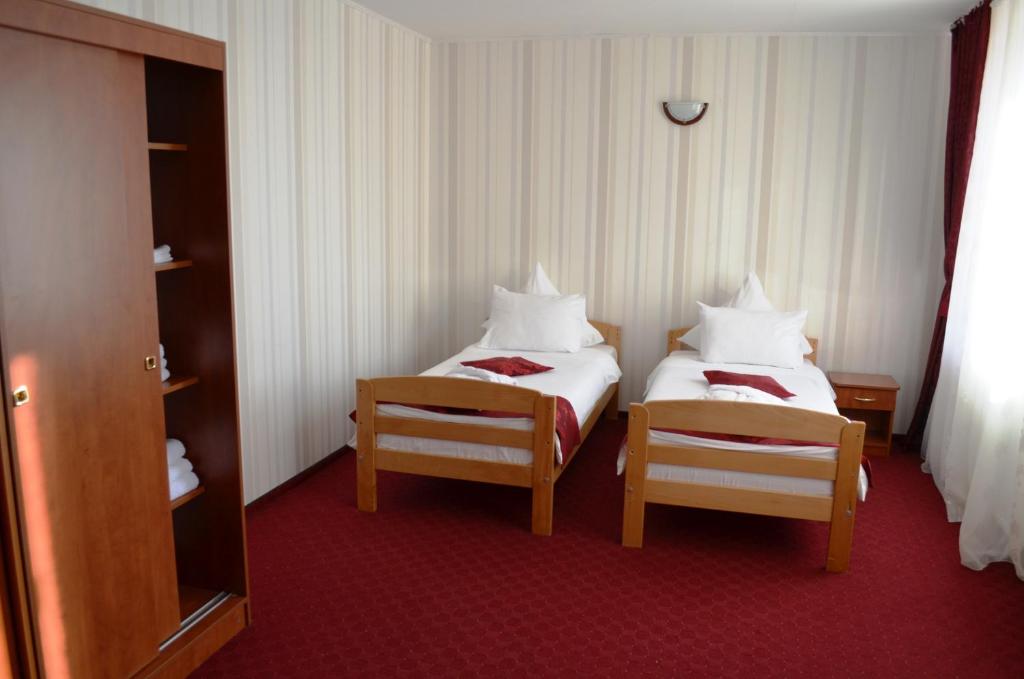Двухместный (Двухместный номер с 2 отдельными кроватями) отеля Hotel Rusu, Петрошани