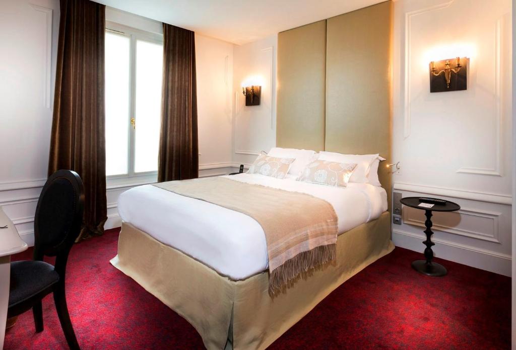 Двухместный (Стандартный двухместный номер с 1 кроватью) отеля Hôtel Molière, Париж