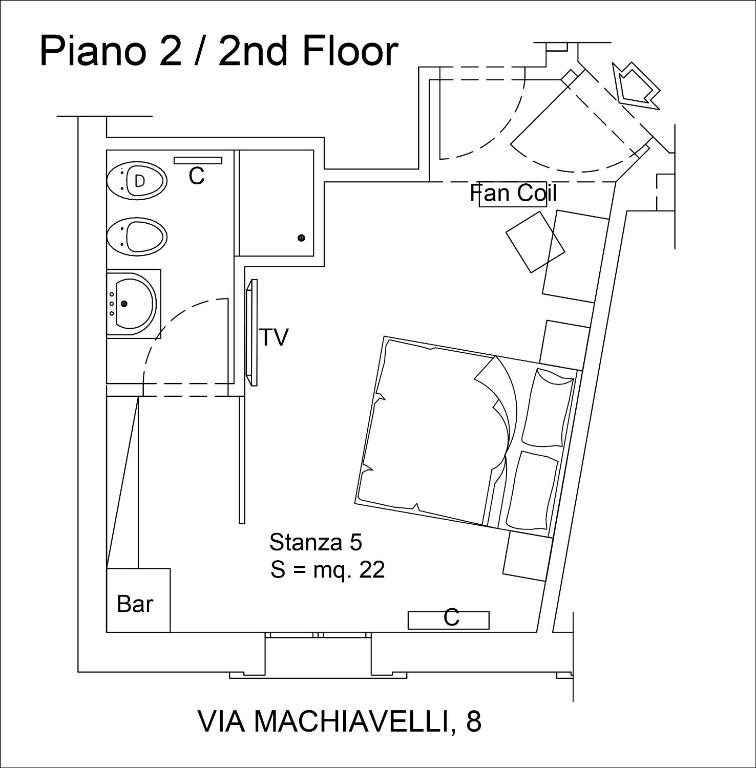 Двухместный (Двухместный номер с 1 кроватью), Casa Calicantus